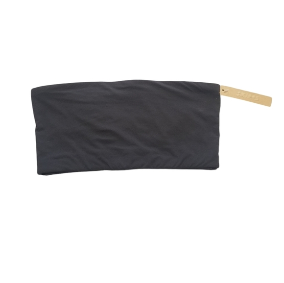 Skims FITS EVERYBODY BANDEAU Bra Black Small NWT - Picture 3 of 7